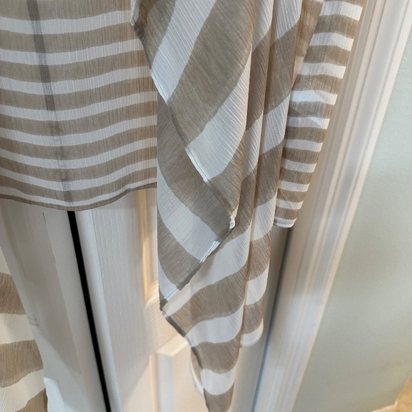 Chico's Striped Semi-sheer Overlay - Picture 5 of 6